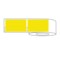 Nevs Dymo Cage Card Label 4" x 2-5/16" Yellow MPW-0009 - alternate 1